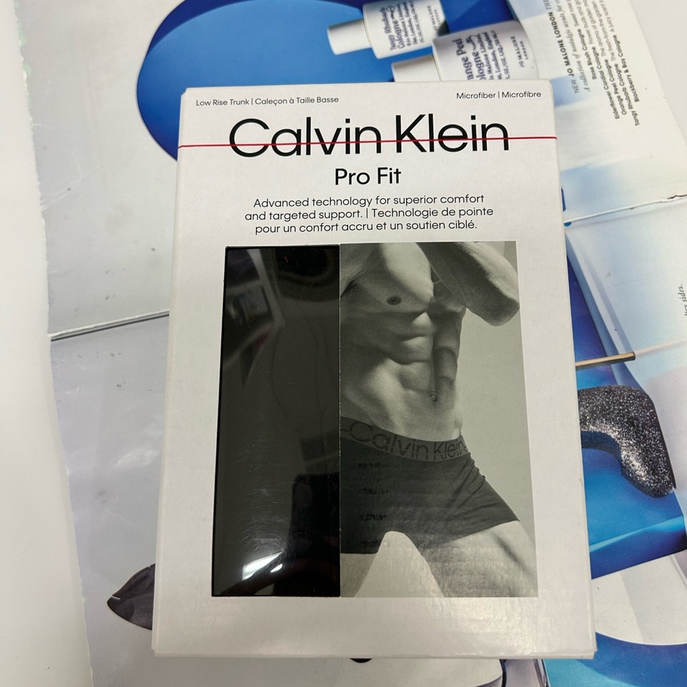 Calvin Klein Pro Fit Micro Low Rise Trunks Iconic Style, Supreme Comfort 3 pack